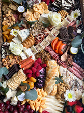 Load image into Gallery viewer, Large Rectangular Cheeseboard Woven Tray
