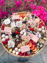 Load image into Gallery viewer, Large Circular Woven Charcuterie Tray