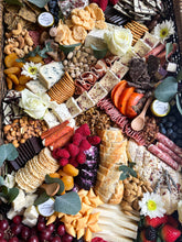 Load image into Gallery viewer, Large Rectangular Cheeseboard Woven Tray
